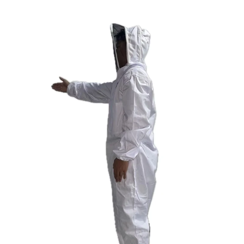 Unisex Full Body Protection Safety Bee Keeper Outfit Comfortable Beekeeping Piarist Suit for Professional Use