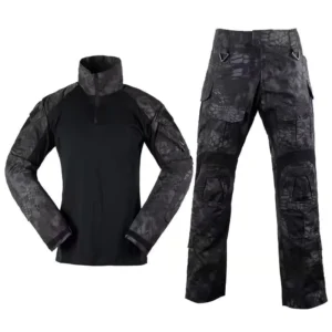 Unisex G3 Frog Tactical Uniform Camouflage Waterproof BDU Polyester Knitted Breathable Outdoor Field Uniform