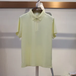 Unisex Half-Zip Sports Polo Shirt Short Sleeve