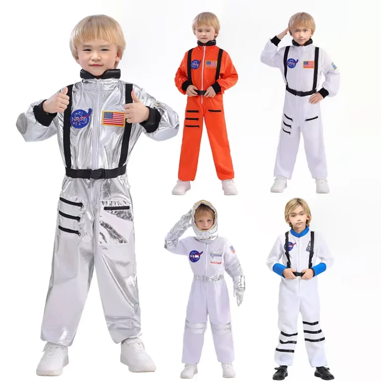 Unisex-Halloween-Space-Astronaut-Costume-for-Kids-Jumpsuit