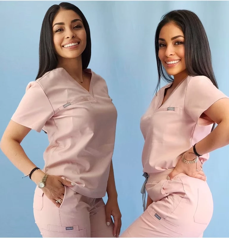 Unisex Health and Beauty Nursing Scrub Set