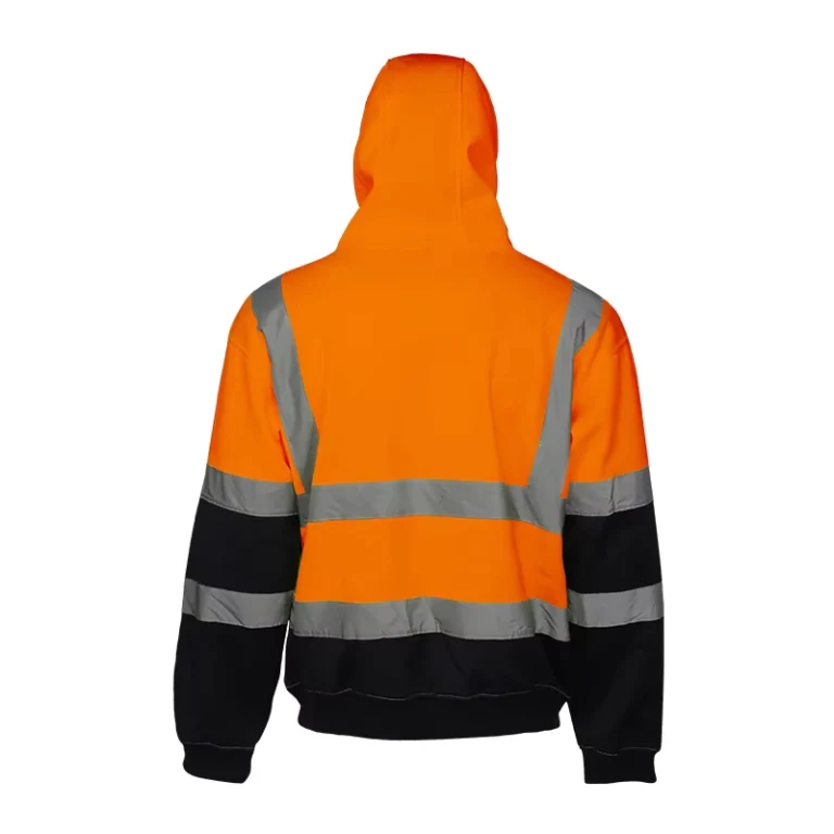 Unisex-Hi-Visibility-Windproof-Reflective-Safety-Pullover-Hoodie-Polyester-Breathable-Needle-Detection-OEM-Service-Workwear