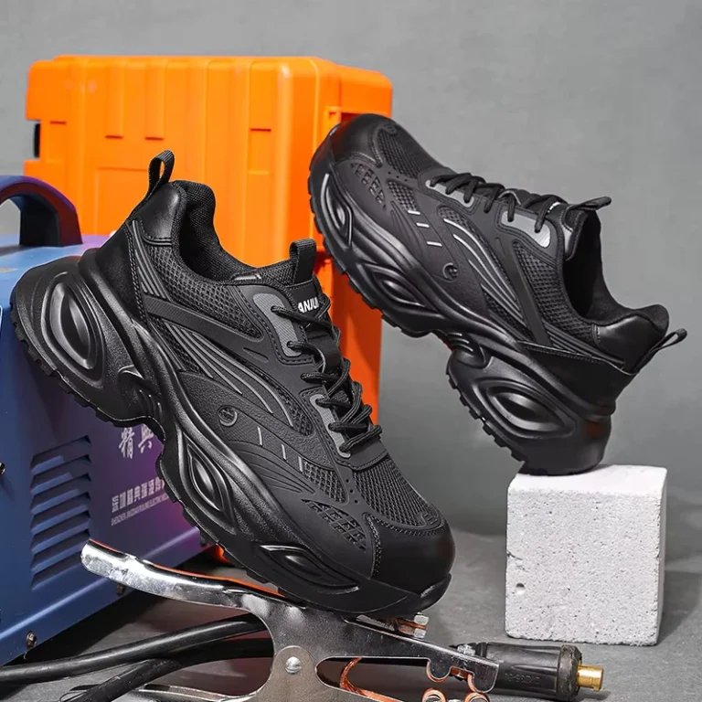 Unisex-Lightweight-Plastic-Toe-Safety-Shoes-with-Anti-Slip-EVA-Outsole-for-Midsole-Breathable-Mesh-Lining-All-Seasons