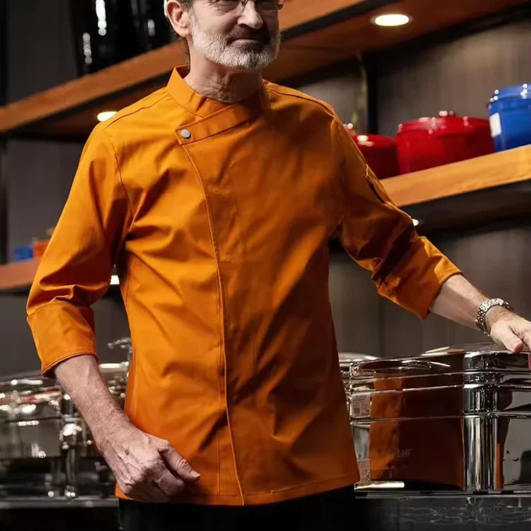 Unisex-Long-Sleeve-Chef-Uniform-with-Thermal-Lining-Stain-Resistant