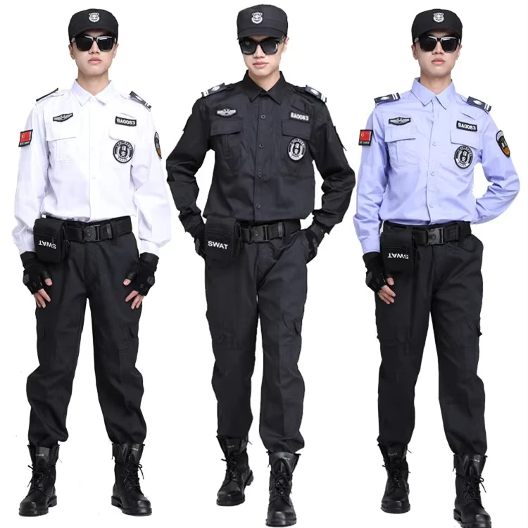 Unisex-Long-Sleeve-Security-Guard-Uniforms-Customizable-Winter-Set