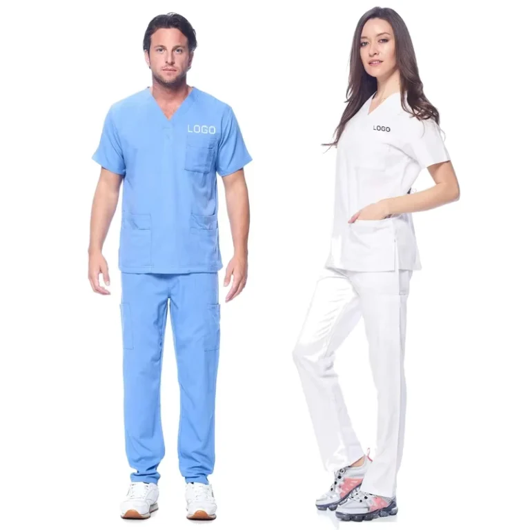 Unisex-Nursing-Medic-Uniformes-Men-and-Women-Hospital-Doctor-and-Nurse-Design-Medical-Scrub-Uniform-Set