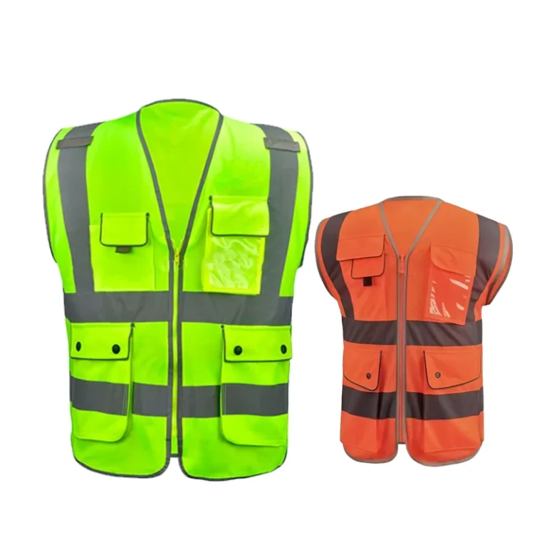 Unisex-Professional-Hunting-Vest-Custom-Logo-Factory-High-Visibility-Vest-Reflective-Safety-Vest-with-Pockets