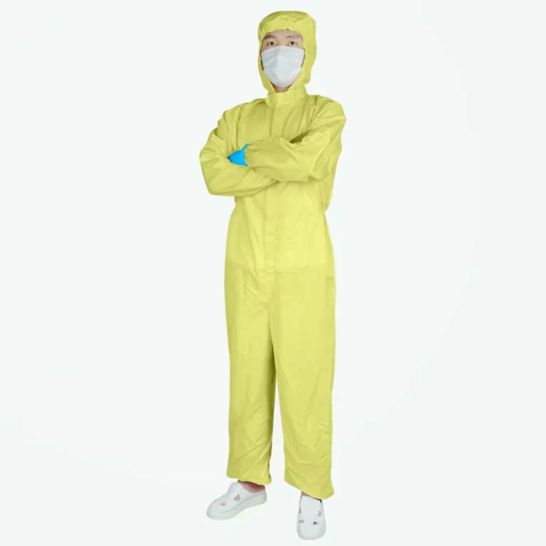 Unisex-Reusable-Washable-Dust-Free-Anti-Static-Autoclavable-ISO-4-8-Class-Cleanroom-Jumpsuit-ESD-Garment-Coverall
