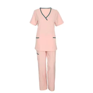 Unisex Scrub Sets Twill Fabric Tunic Shirt Short Sleeves Polyester Cotton Hospital Use Tj Shengri Brand