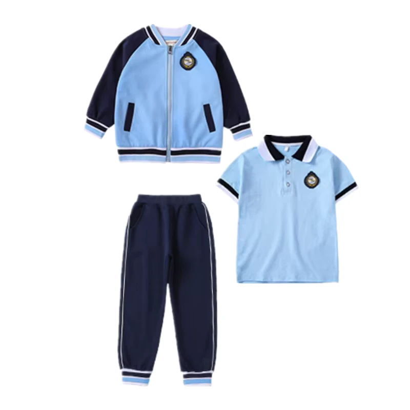 Unisex Sport Wears Quality Tracksuit for Students Color Combination School Uniforms Modern Designs School Uniform