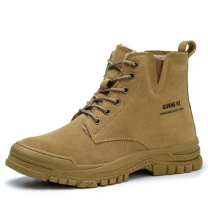 Unisex Steel Toe Anti-Puncture Lightweight Factory Work Safety Shoes