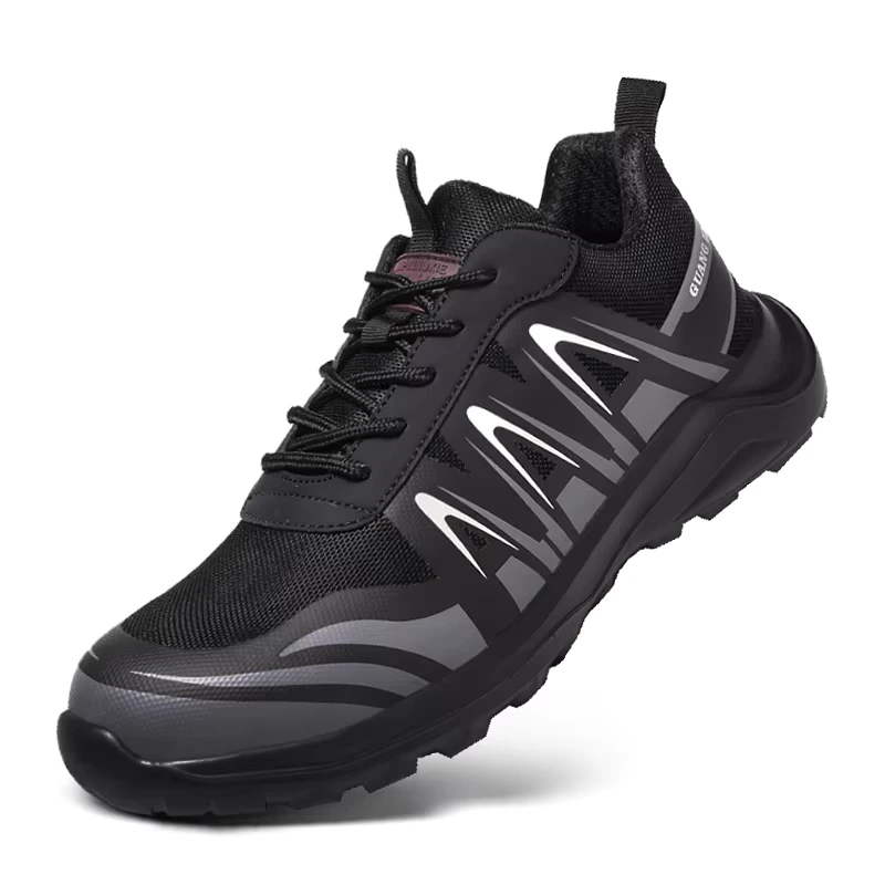 Unisex Steel Toe Anti-Puncture Lightweight Factory Work Safety Shoes