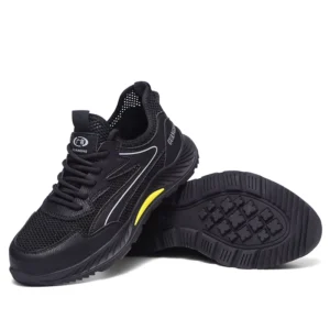 Unisex Steel Toe Anti-Puncture Lightweight Factory Work Safety Shoes