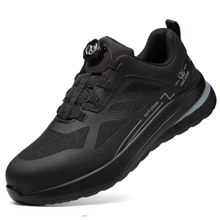 Unisex-Summer-Work-Shoes-with-Rotary-Button-Knit-Mesh-and-TPU-Sole