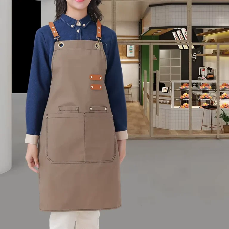 Unisex-Waterproof-Work-Apron-Adjustable-Bib-Uniform