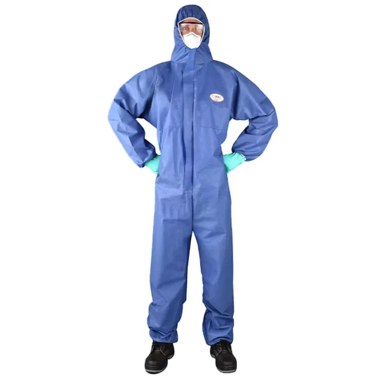 Various-Good-Quality-Solid-Particulate-Bulk-Work-Anti-Static-Coveralls-White