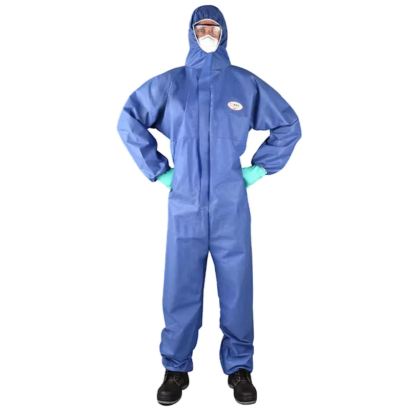 Various Good Quality Solid Particulate Bulk Work Anti Static Coveralls White