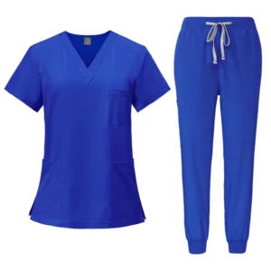 Viaoli Fashionable Polyester Medical Scrubs Breathable and Soft Multiple Colors Nurse Uniforms for Hospitals & Clinics