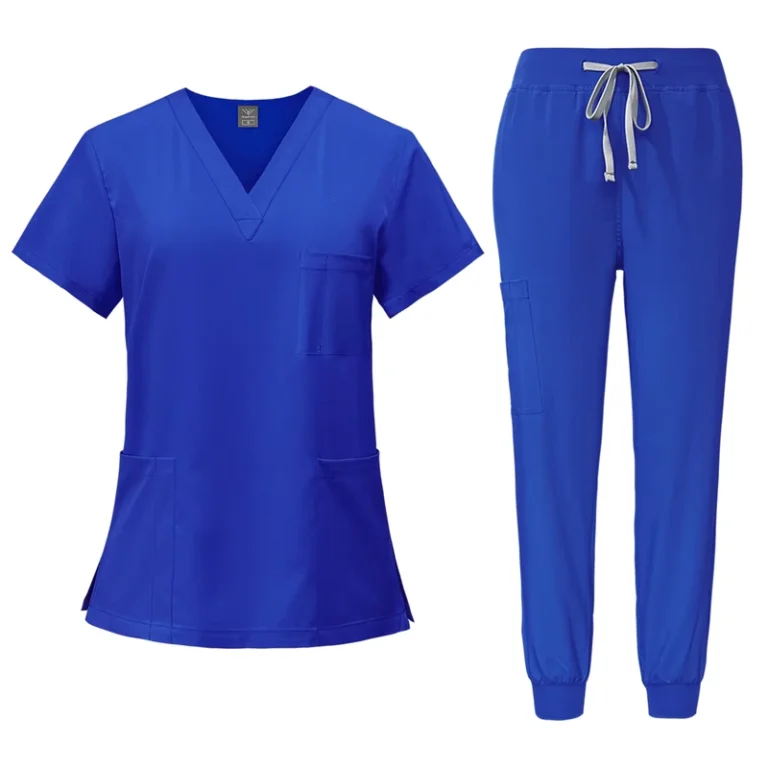 Viaoli-Fashionable-Polyester-Medical-Scrubs-Breathable-and-Soft-Multiple-Colors-Nurse-Uniforms-for-Hospitals-Clinics