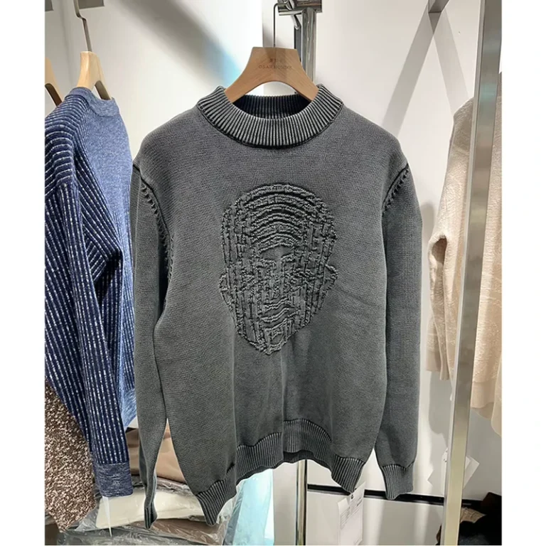 Vintage-Faded-Washed-Breathable-Anti-Pilling-Oversized-Drop-Shoulder-3D-Face-Shape-Knit-Sweater-Winter-Warm-100-Cotton