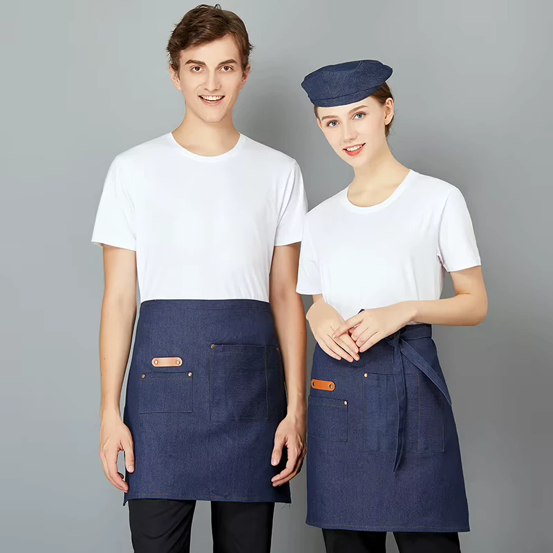 Waiter Uniform Custom logo Apron Nonwoven Personalised Chef Apron