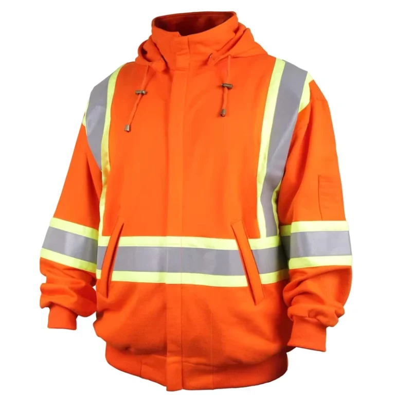 Warm-Reflective-Fleece-Safety-Sweater-Shirt-With-Hoodies
