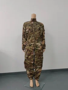 Waterproof Anti static Oil Resistant FR Camouflage Windproof Tear Resistant Chemical Protective Coverall Jumpsuit for Industrial