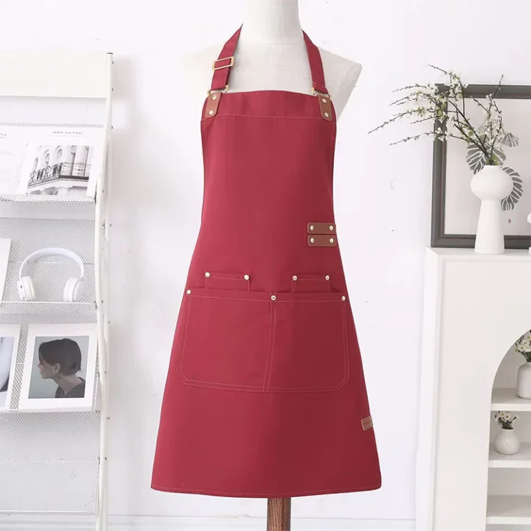 Waterproof-Canvas-Chef-Waiter-Uniform-Apron