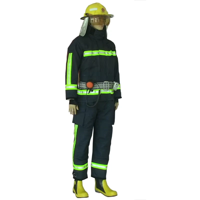 Waterproof Fireproof Fire Fighting Suit Complete Kit Firefighter Overalls