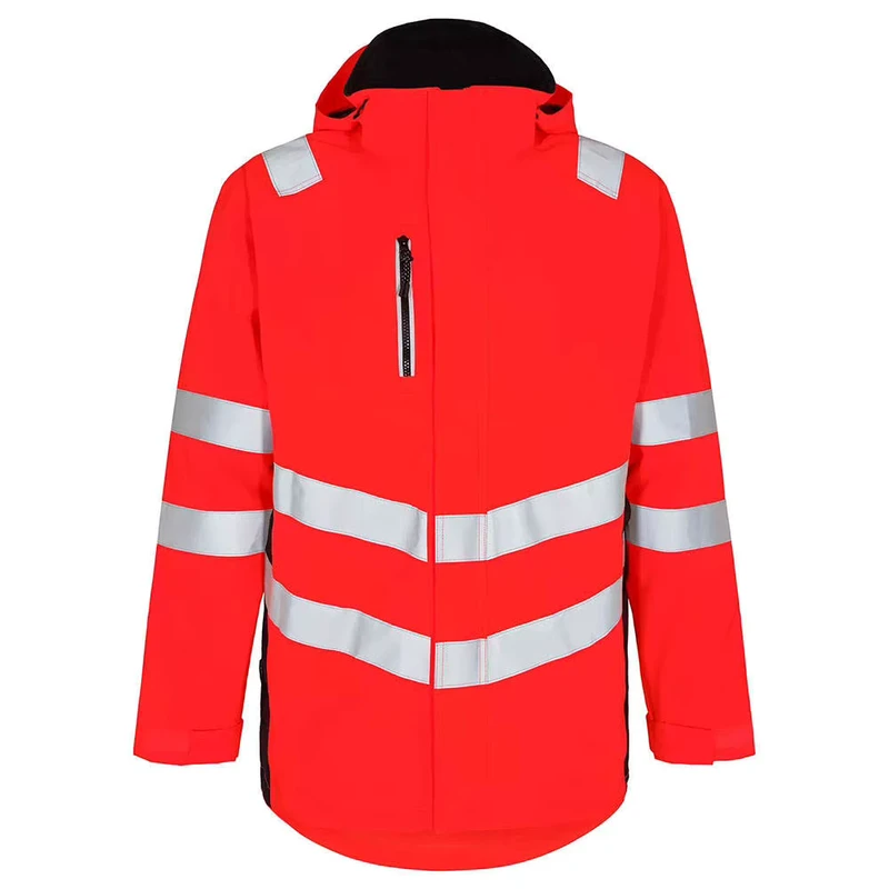 Waterproof Hi Vis Softshell Work Jacket for Men