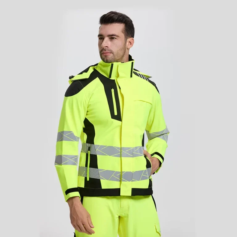 Waterproof-Industrial-Construction-Hi-Vis-Work-Wear-Safety-Winter-Jacket-FR-Waterproof-Jacket