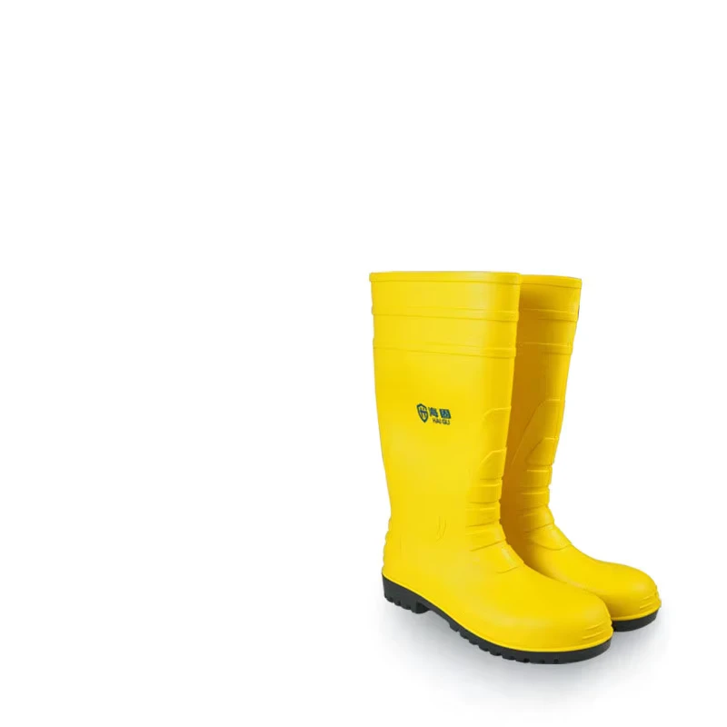 Waterproof Insulated Safety Shoes Chemical Resistant Genuine Leather Boots with Steel Toe Anti Slip Unisex Foot Protection