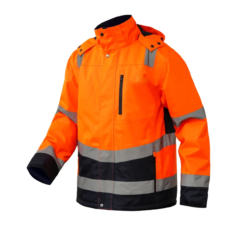 Waterproof Lightweight Softshell Reflective Hi Vis Construction Safety Jacket