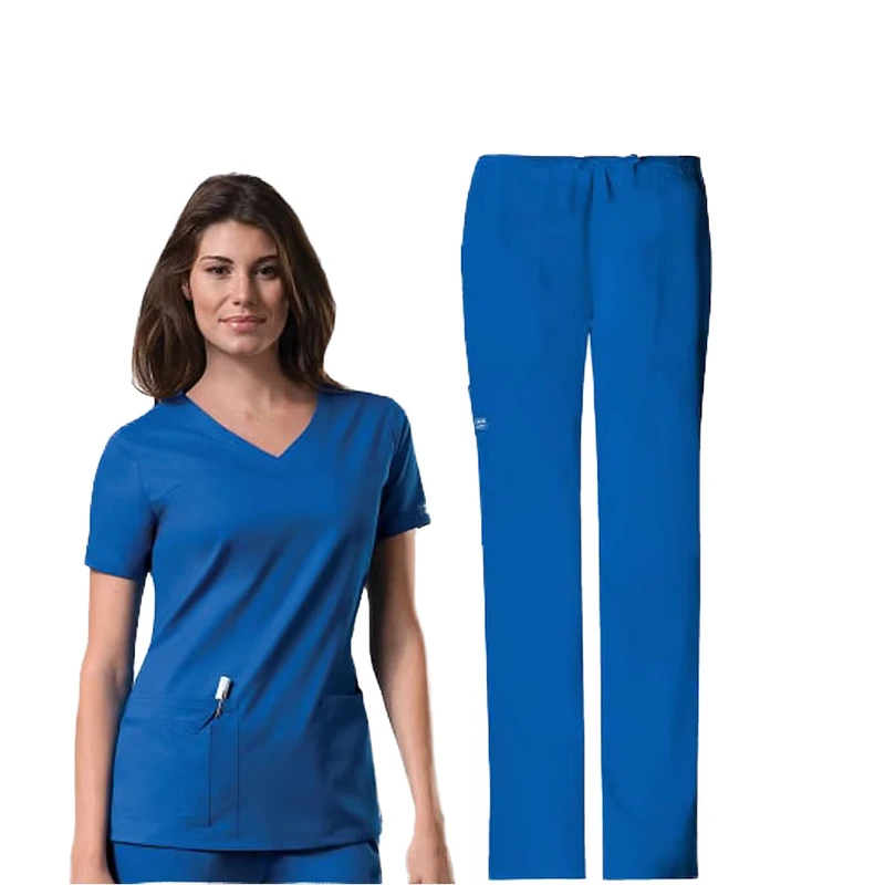 Waterproof Medical Scrub Uniform Set for Hospital Nursing