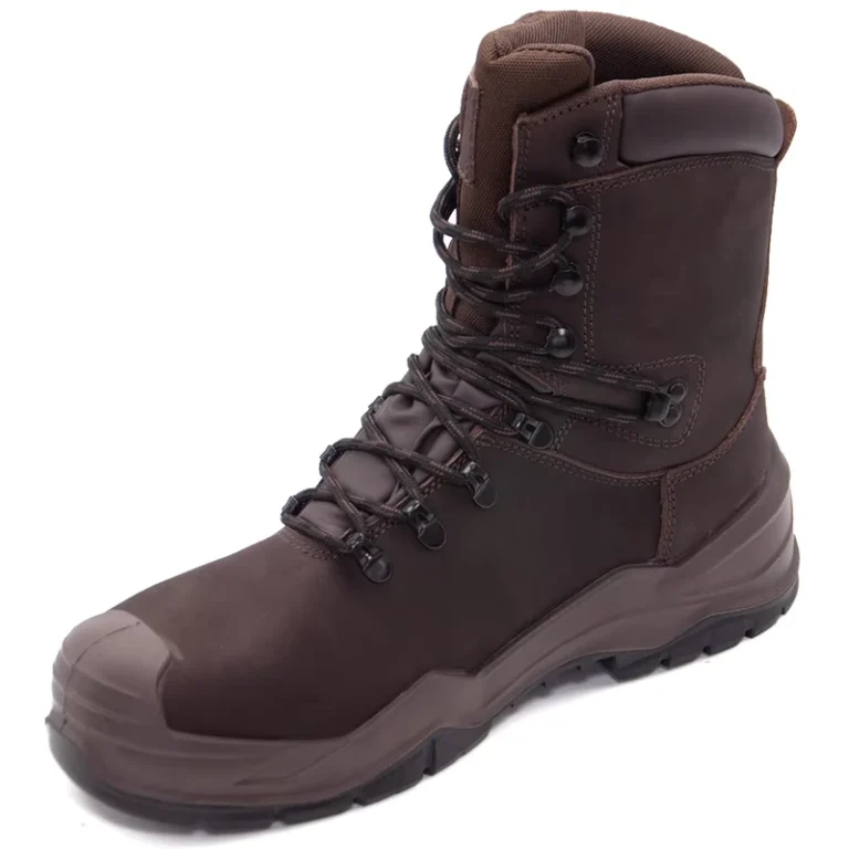 Waterproof-Nubuck-Leather-Safety-Boots-Composite-Toe-Work-Shoes-Anti-Puncture-Mid-Cut-Industrial-Safety-Footwear-PU-Rubber-Sole