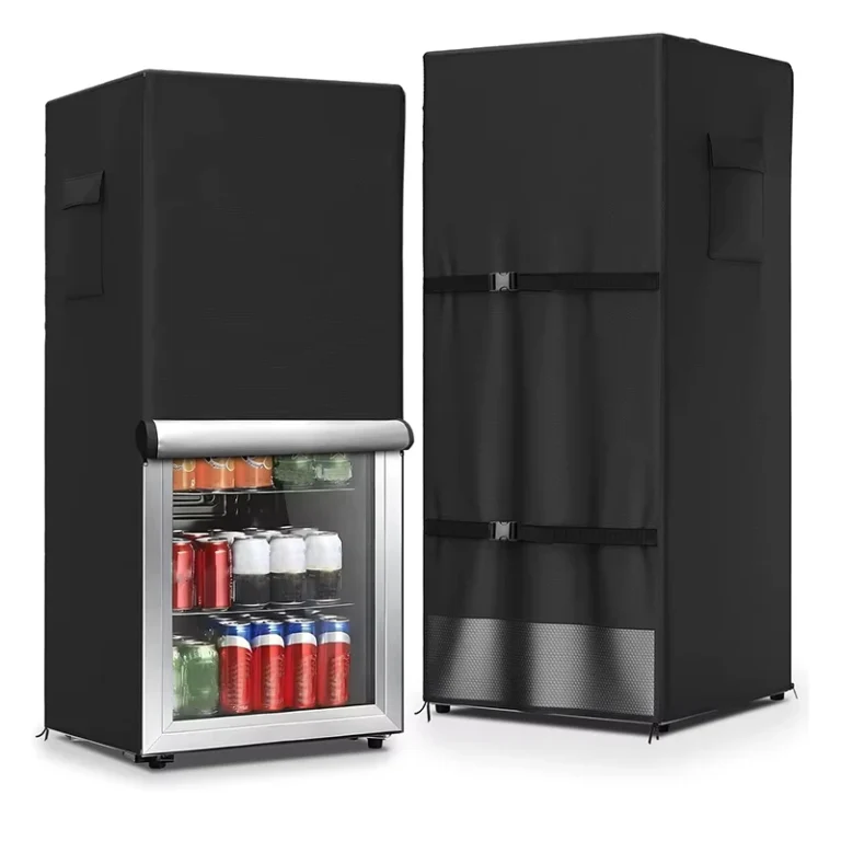 Waterproof-Outdoor-Refrigerator-Cover-with-Double-Zipper-Protecting-Upright-Freezers-Beverage-Refrigerators-Refrigerator-Cover