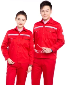 Waterproof Plus Size Polyester Cotton Fine Twill Men’s and Women’s Mechanical Workwear with Digital Printing