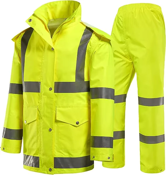 Waterproof-Reflective-Safety-Clothing-Rainwear-Hi-Vis-Construction-Rain-Suit-Class-3-High-Visibility-Rain-Coat-Raincoat