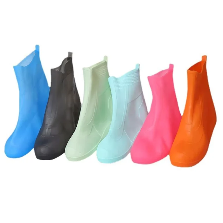 Waterproof-Shoes-Non-slip-Womens-Rain-Shoe-Cover-Thickened-Wear-resistant-Bottoming-Rainy-Day-Foot-Cover-Rainproof