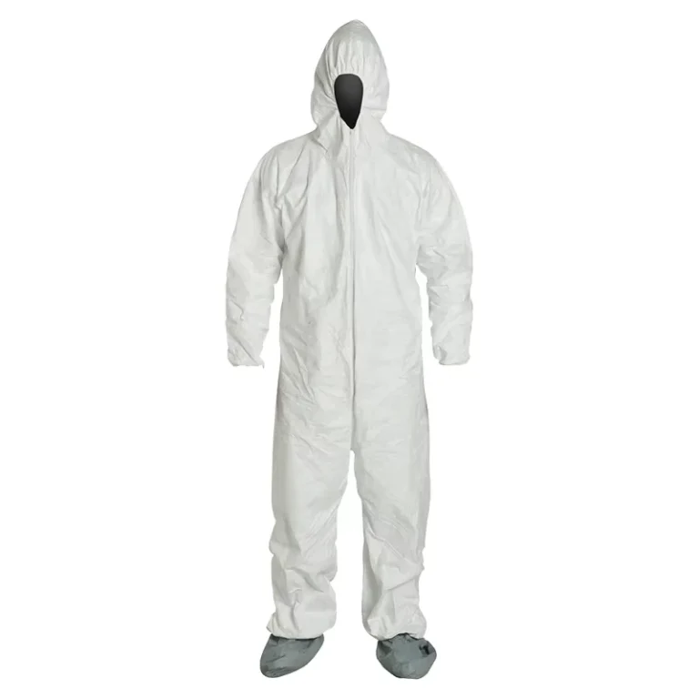 Waterproof-White-Color-Disposable-Microporous-Coverall-Spraying-Painters-Coveralls