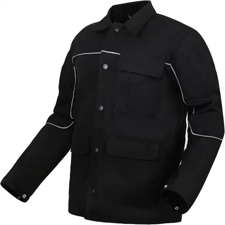 Welding-Jacket-XL-Size-11oz-Flame-Resistant-FR-Cotton-Hand-Wash-Only-for-Men-and-Women