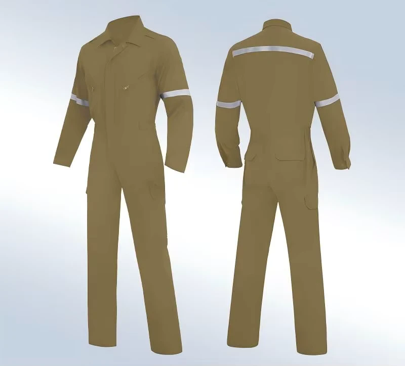 Welding Work Coveralls Set Men Flame Retardant Anti Scald Anti Static Heat Resistant Breathable Reflective Work Clothes