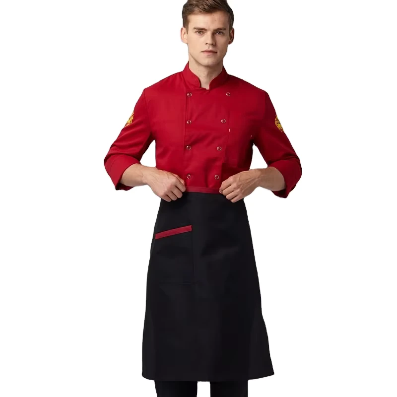White Restaurant Chef Jacket Coat