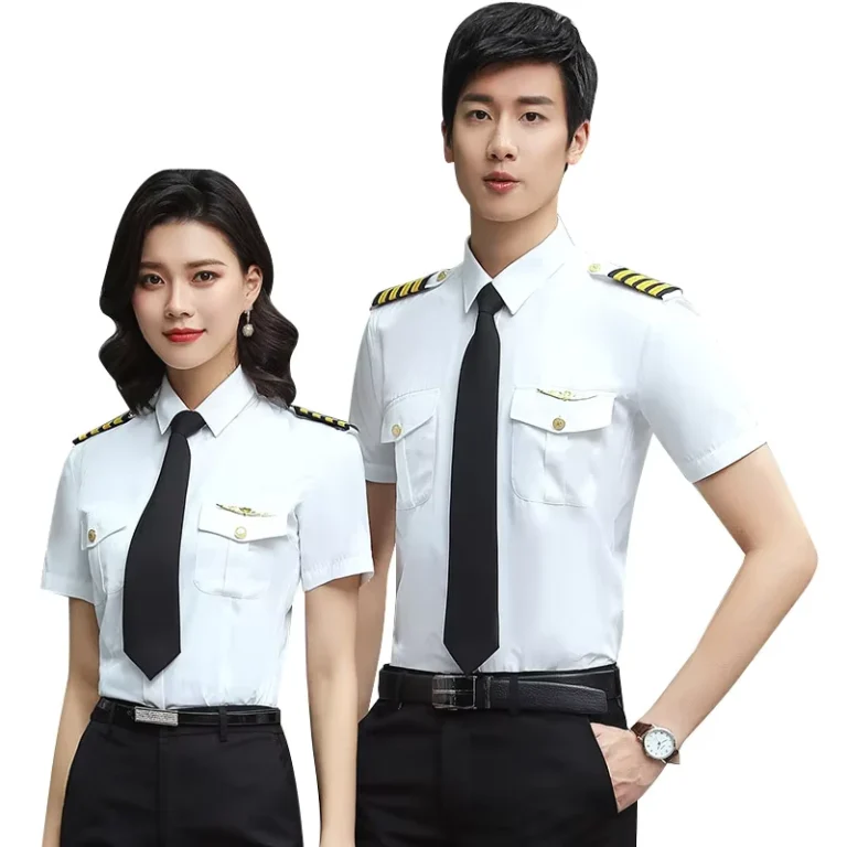 White-Shirt-Mens-Nightclub-Airline-Uniform-Stewardess-Uniform-Captain-Shirt-Custom