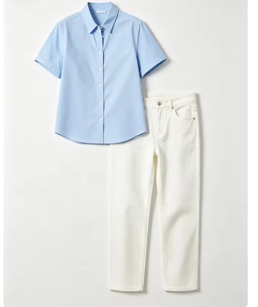 White-Short-Sleeve-School-Uniform-Shirt-for-Girls-Primary-Summer-African-School-Uniform