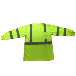 Whole Reflective Security Hi Vis Safety long sleeve T Shirt