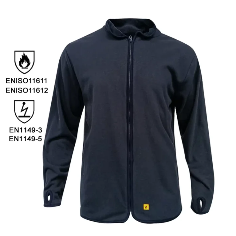 Windproof-Men-Fleece-FR-Working-Jacket