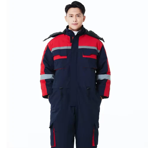 Winter-Clothes-Mens-Cold-Storage-Freezer-Conjoined-Cotton-padded-Jacket-Riding-Motorcycle-Clothes-Overalls