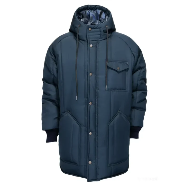 Winter-Insulated-Thick-Frock-Liner-Walk-In-Freezer-Heating-Hooded-Jacket-100-Nylon-Waterproof-Cold-Storage-Workwear