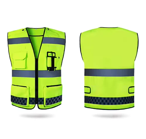 Winter Padded Insulated High Vis Reflective Safety Vest